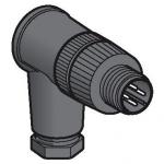 Stik m12 4p han vinkel