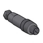 Stik m12 4p han lige