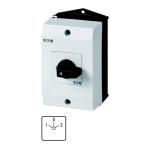 Eaton T0-1-8210/I1, Vippekontakt, 1P, Sort, Hvid, IP65, 80 mm, 102 mm