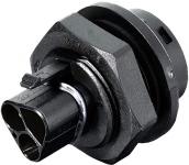 Rst20i3 apparat stik m25 han 0,75-4mm2 sort