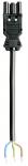 Gst18i3 kabel hun/fri hf cpr: eca 1,5mm2 sort l=3m