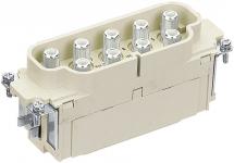 Harting Han k 8/0 stik-indsats axial skrue
