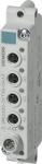 Siemens 3RK2200-0CT30-0AA3, Digital, Indgang, 4 kanaler, Grå, IP67, 0,2 A