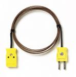 Fluke 80PK-EXT, Termoelementtråd, Gul, Type K