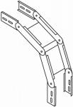 Justerbar vertikal bøjning 60hx300x1mm fzs