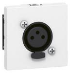 Multimedieudtag mosaic audio 1x xlr 3p hun 2m hvid