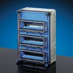 Mi kasse 3x12 modul pe+n 3 klapruder