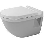 Billede af Duravit Starck 3 væghængt toilet i hvid - 540x360 mm.