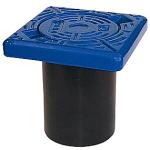 epoxy blå duktiljern af prop komposit firkantet mm 180x180 gadedæksel flydende avk