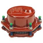 GF MULTI JOINT 3207 Plus Slutmuffe kobling DN50. 46-71 mm. Trækfast. Uni/fiksers. A4 bolte. Duktiljern billede