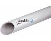 hvid 5m 0mm 40x4 lgd unipipe