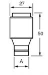 Sikring DZ3 35A sort GL/GG - (5 stk.)