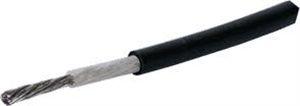 Solcellekabel 1x6mm2 sort 500mt