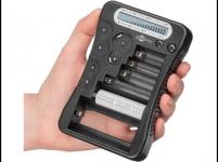 display lcd m batteritester goobay