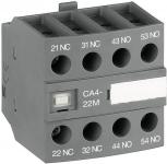 Hjælpekontakt ca4-22m 2no+2nc