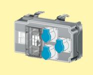Mrf afgangsboks 16a 3x1p+n mcb kar c 3xcee 16a 230v