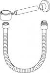 Gustavsberg vægbeslag med slange til g1/g2 brus