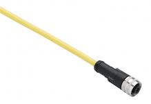 Følerkabel pvc 1/2 3-pin hun lige 2 meter