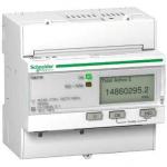 Acti9 3 faset kilowatt-time måler til montering på din skinne med tæller og pulsudgang - mid certificeret iem3110