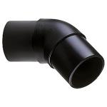 Georg Fischer PE vinkel 45 ° 225mm PN10 PE100-SDR17.