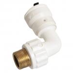 Henco vision pushvinkel 90° 16 mm x 1/2 push/udvendig gevind