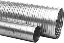 LINDAB Rør SR 630 i galvaniseret plade. Længde 3 m. Pladetykkelse 0,7 mm.
