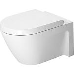 Billede af Duravit Starck 2 vægtoilet 365x540mm med skjult montering med WonderGliss