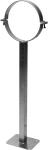 Lindab Rørbæring Rk 250 Mm Galvaniseret Med Fod
