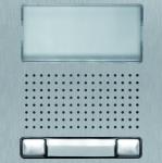 Nexa inox audio/video front + 2 abonnenter nx1220