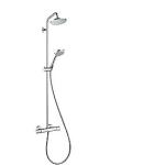 Billede af hansgrohe Showerpipe Croma 160 m. hoved- og håndbruser. Krom