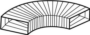 Flexslange 204x60 mm (længde: 3,0 meter)