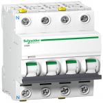 Acti9 ic60n 3p-n 32a dobbelt terminal b-karakteristik 6/10ka 230v bredde 72mm