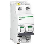 Acti9 automatsikring ic60n 2p 10a c med dobbelt terminal 36 mm