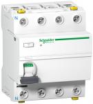 Acti9 hpfi-afbryder iid 4p 25a 30ma kl. a med dobbelt terminal 72 mm