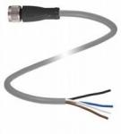 Følerkabel pvc m12 4-pin hun lige 2 meter 035071