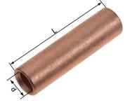 Din 46235 cu-pressemuffe med væg ks150-150din-n 150mm2