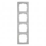 Ramme 4 modul s1 hvid