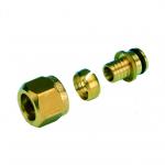 Pettinaroli forskruning sæt 15x10 mm/3/4 til pex