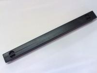 19 plastblindplade 1he sort pakke med 100 stk
