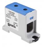 Otl-isoleret universal klemme aluminium/kobber 25-150 mm2 blå