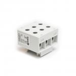 Otl-isoleret universal klemme aluminium/kobber 3*(1,5-50) mm2 grå