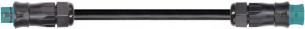 Rst20i5 mellemkabel han/hun pvc 1,5mm2 turkis l=4m