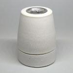 E27 porcelænsfatning 3/8 rg med jord