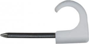 Clips tc-c5m 7-10 mm hvid i pakker a 100