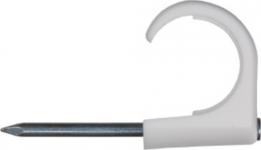 Thorsman Kabelclips TC 18-22mm, 45 mm sm, hvid
