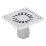 BLÜCHER Altanafløb Square 100x100mm, ø40mm skruelås, ikke til indbyg vandlås