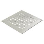 Blücher Rist square 3mm, med skruehuller, 140x140 mm, syrefast stål
