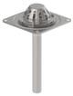 Blucher tagafløb til vakuum og tagfolie 280 x 280 mm ø50 mm