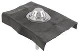 Blucher tagafløb til vakuum med bitumenkrave 400 x 400 mm ø40 mm
