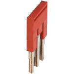 Laske 3 polet for push-in 2,5mm2 rød